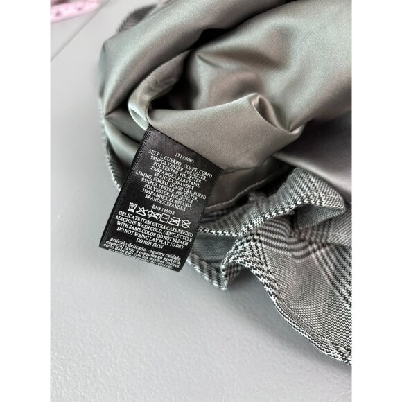 The Jetset Diaries women's medium houndstooth ruffle a-line mini skirt NWT - Picture 9 of 9